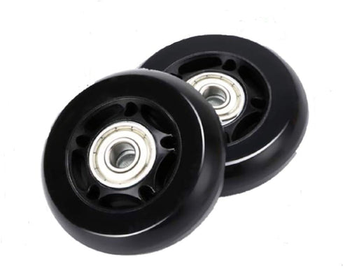 ORO 1 Pair Luggage Wheels Replacement 60mm Case Wheels with 8mm(0.31") Bearings Wheels for Suitcase and Inline Outdoor Skate and Caster Board (60 ...